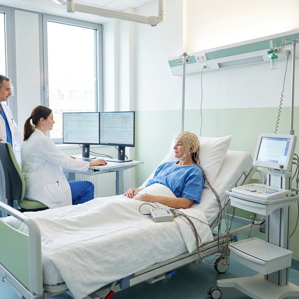 临床脑电监测 - 医疗级EEG系统在医院临床环境中的应用